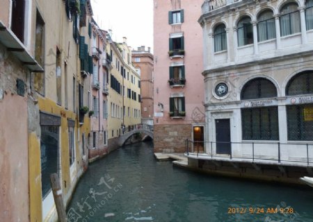 威尼斯水巷图片