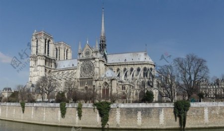 巴黎圣母院禁止商用图片