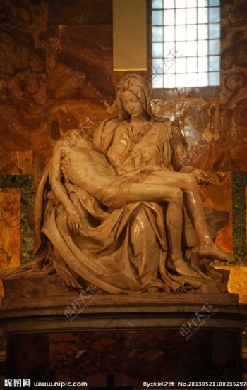 耶稣与圣母图片