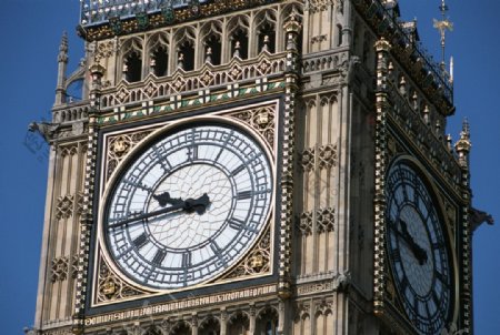 英国伦敦大本钟钟图片