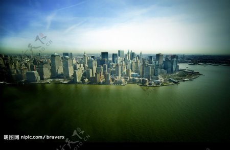 美国纽约城市中心图片