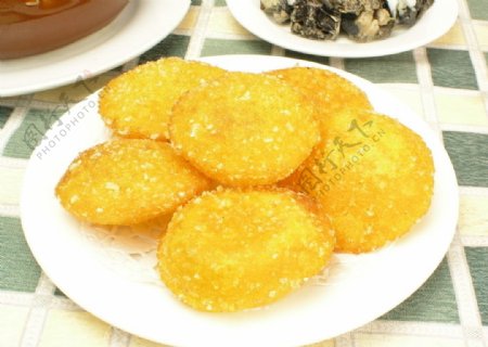 司香南瓜饼图片