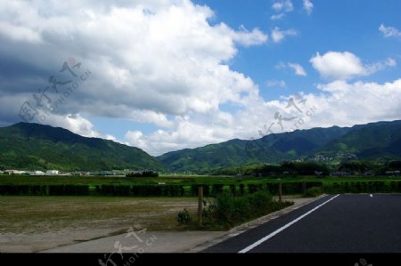 日本志贺岛风景图片