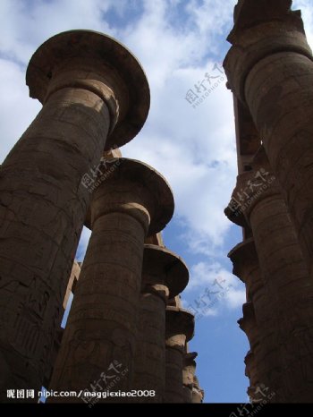 埃及卡纳克神庙图片