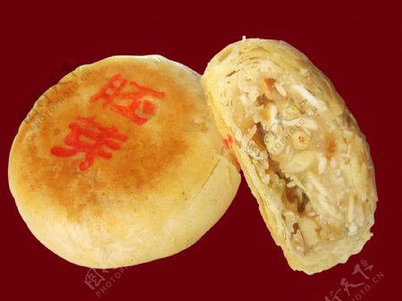 小麦胚芽苏式月饼图片