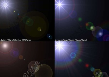 耀眼的光照滤镜Axion图片