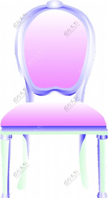粉红椅子图片