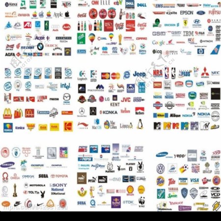 世界企业标志大全图片