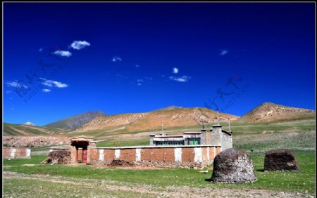 西藏民居图片
