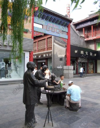 濟南老街图片