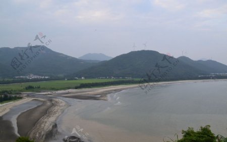 上川岛月亮湾海滩图片