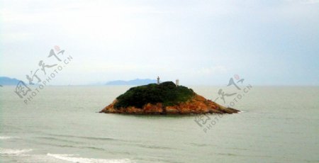上川岛风景图片