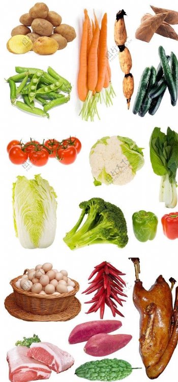 蔬菜肉类图片