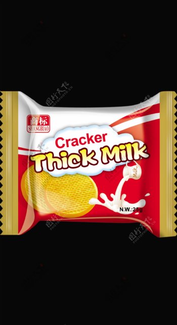 ThickMilkCracker饼干袋图片