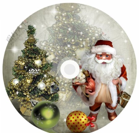 新年的DVD光盘模板图片