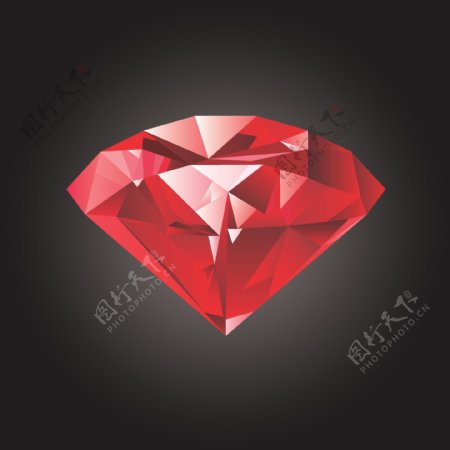 红色钻石图片