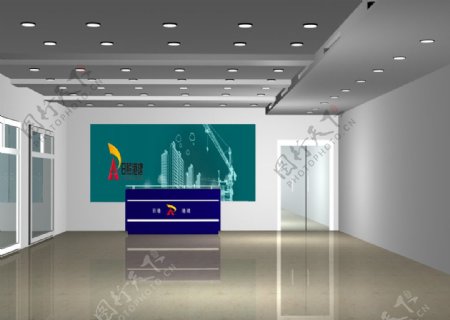 3D展厅效果图图片