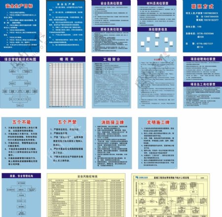 中国南方电网制度牌图片