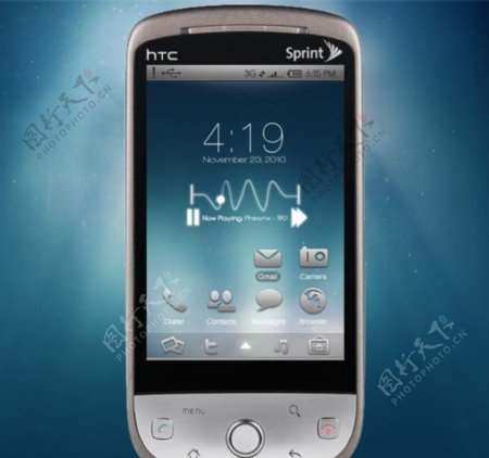 HTCHeroSprint商务手机图片