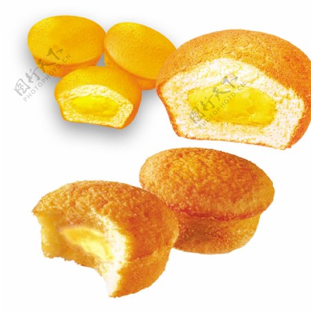 蛋黄派图片