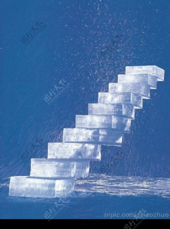 水晶楼梯图片