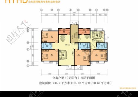 山东海阳核电专家村规划设计0047
