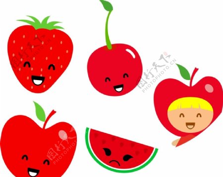 草莓苹果西瓜表情