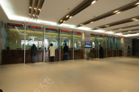 渤海银行营业大厅