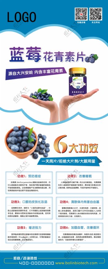 蓝莓广告宣传