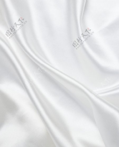 白色丝绸