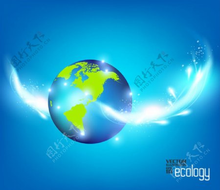 蓝色商务地球科技