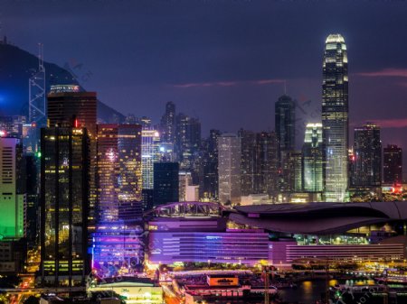 香港夜景风光
