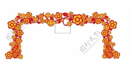 春节门口装饰