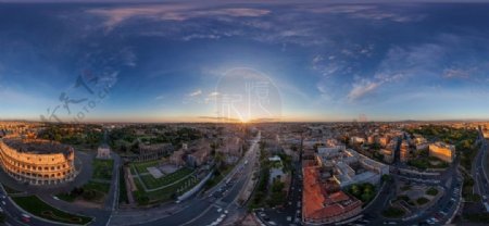 360全景摄影澳大利城市全景