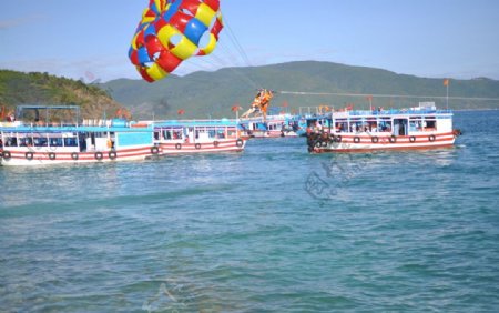 越南水上跳伞
