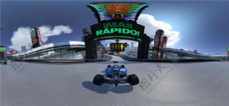 赛道狂飙涡轮VR视频