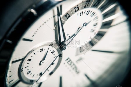 时装手表时间手表事双手一时钟时钟指针