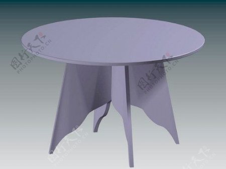 MAX常见的桌子3d模型家具