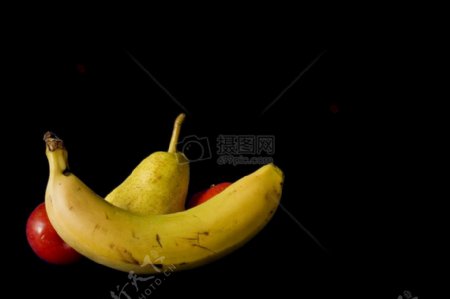 香蕉水果特写