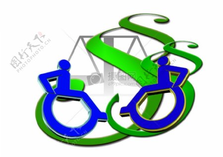 残疾人障碍标志