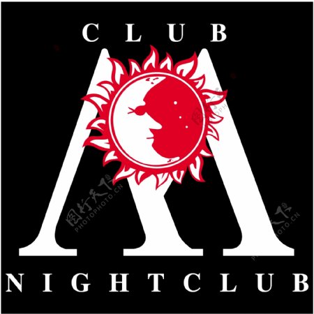 CLUB太阳皇冠图标logo设计