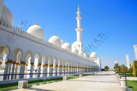 阿联酋阿布扎比大清真寺