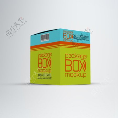 BOX盒子包装样机