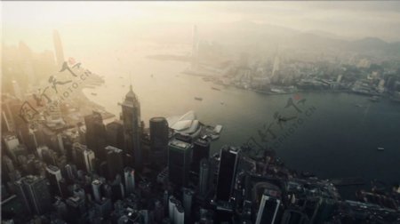 上海城市航拍实拍视频