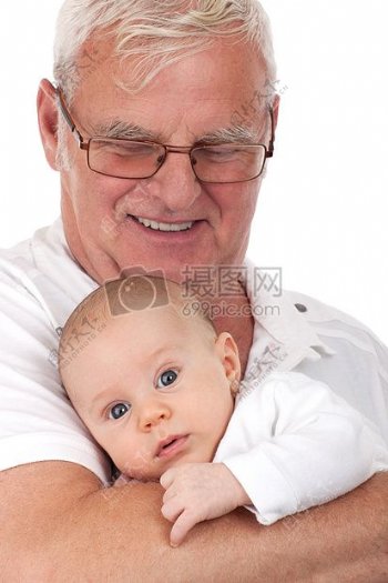 爷爷和孙子