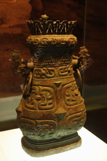 西安历史博物馆青铜壶图片