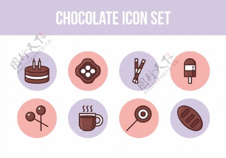 巧克力甜品图标