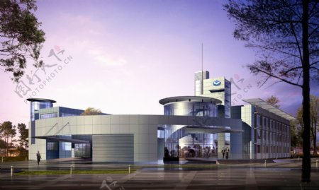 横店集团南汇高新科技工业园区建筑设计分层套图PSD0031