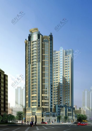 高楼大厦都市建筑