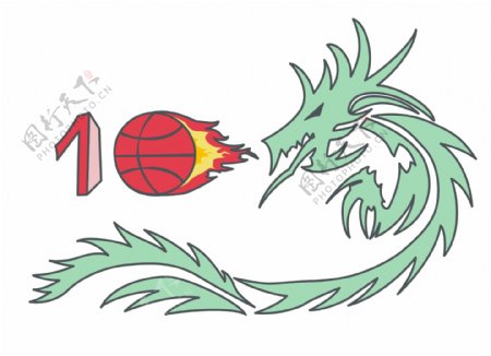 小朋友篮球队logo设计